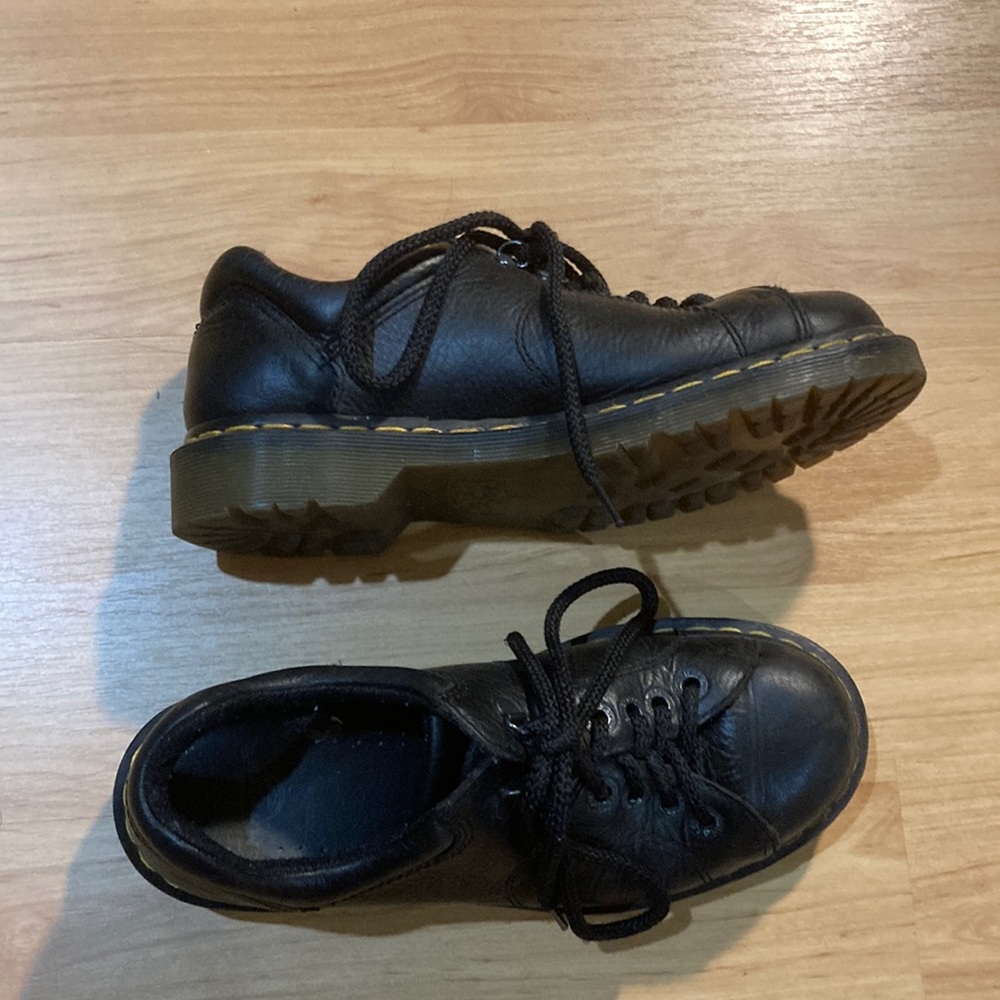 Vintage black Doc Marten shoes